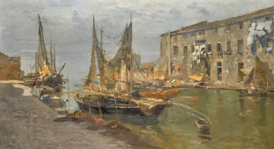 Canal In Venice 2