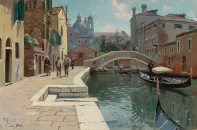 Canal In Venice 3