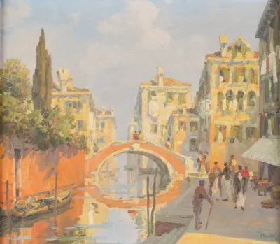 Canal In Venice 4