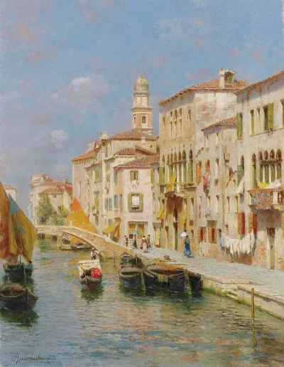Canal In Venice 5