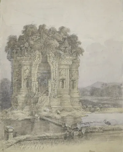 Candi Kalasan Bij Yogyakarta Midden Java