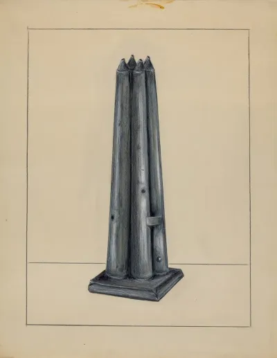 Candle Mold 6