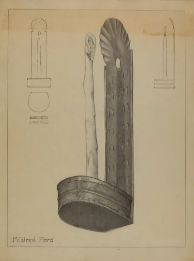 Candle Sconce 8
