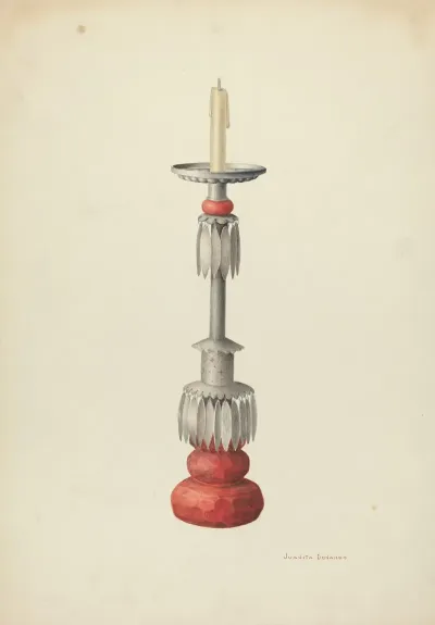 Candlestick One Of A Pair