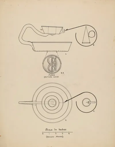 Candlestick With Snuffer