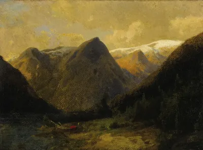Canoe At Waters Edge