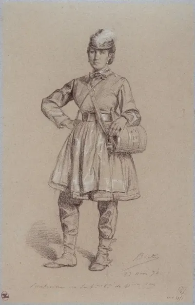 Cantiniere Du 21eme Bataillon