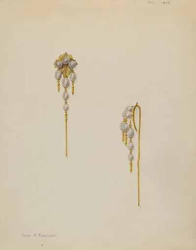 Cap Or Bonnet Pin