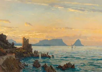 Capo Zafferano In The Gulf Of Palermo