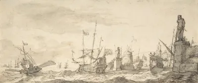 Capriccio View Of A Mediterranean Port