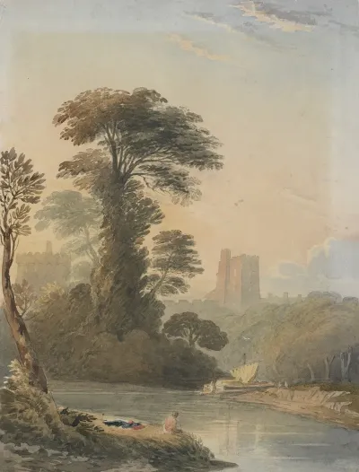 Capriccio View On The Thames Near Windsor
