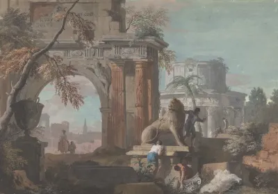 Capriccio With Roman Ruins 2