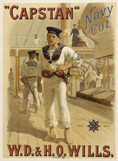 Capstan Navy Cut Trade Mark W D H O Wills