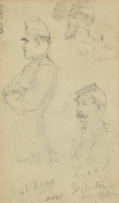Capt Bernard Bewaid Capt Davis Lieut Wharton Sig Officer