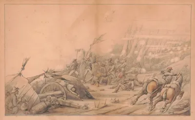 Capt Louis Von Trebra At The Battle Of Missionary Ridge Tn