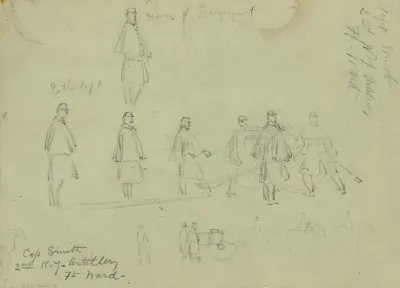 Capt Smith 2nd N Y Artillery Ft Ward