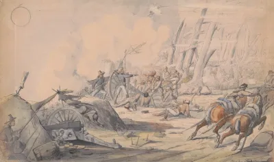 Captain Louis Von Trebra At The Battle Of Missionary Ridge November 25 1863