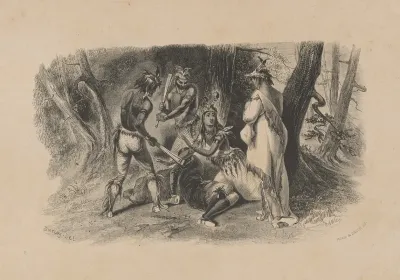 Captain Smith Rescued By Pocahontas
