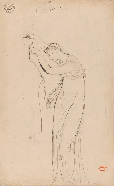 Captive Or Dejected Woman Possibly Andromache