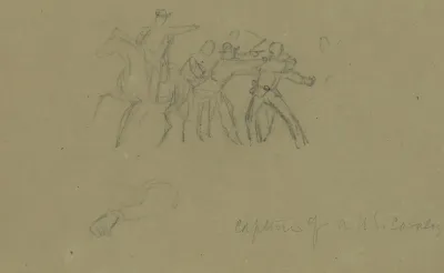 Capture Of A U S Cavalry