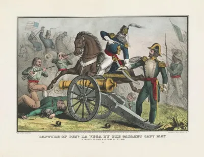 Capture Of Genl La Vega By The Gallant Capt May At The Battle Of Resaca De La Palma May 9th 1846