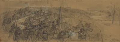 Capture Of The Fortifications On The Rappahannock At The Railway Bridge By The Right Wing Commanded By Genl Sedgwick