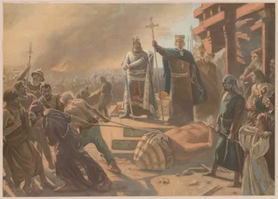 Capture Of The Fortress At Cape Arkona