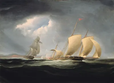 Capture Of The Tripoli By The Enterprise