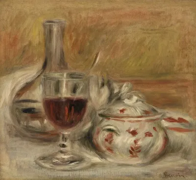 Carafe Verre Et Sucrier