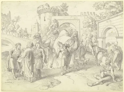 Caravan At The Bridge Gate
