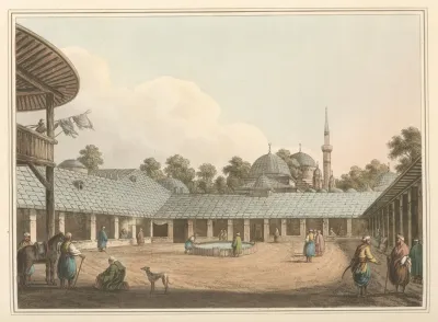 Caravansary At Borgas
