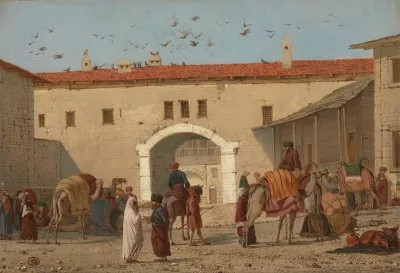 Caravanserai At Mylasa In Asia Minor