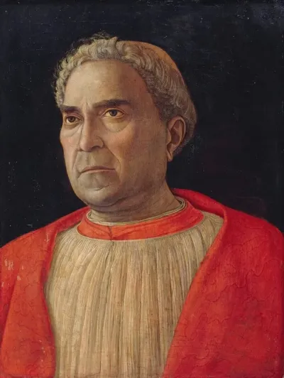 Cardinal Ludovico Scarampi Mezzarota Called Ludovico Trevisano