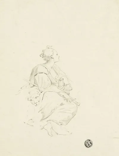 Cardinal Virtues Or Saint Euphemia