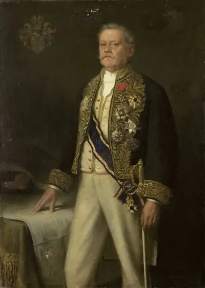 Carel Herman Aart Van Der Wijck 1840 1914 Gouverneur Generaal 1893 99