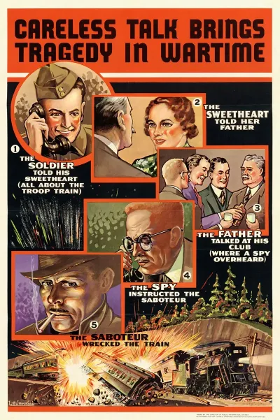 Careless Talk Brings Tragedy In Wartime