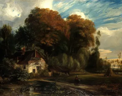 Caretakers Cottage In The Forest Of Compiegne