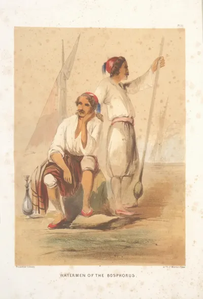 Cargees Or Watermen Of The Bosphorus
