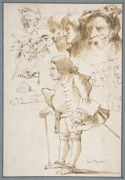 Caricature Of A Gentleman And Other Studies