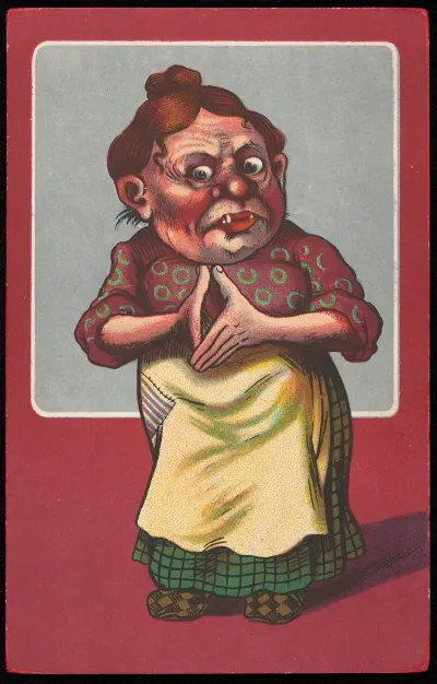 Caricature Of A Woman