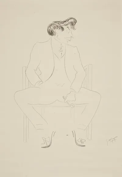 Caricature Of Albert Gleizes