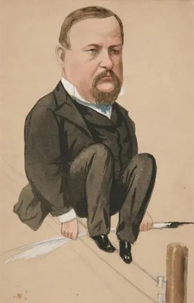 Caricature Of G A Sala