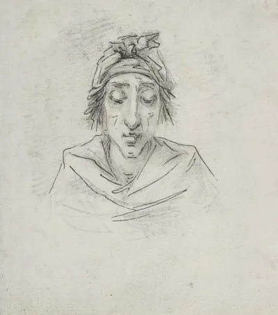 Caricature Of Georges Auguste Couthon Called Aristide 1756 1794