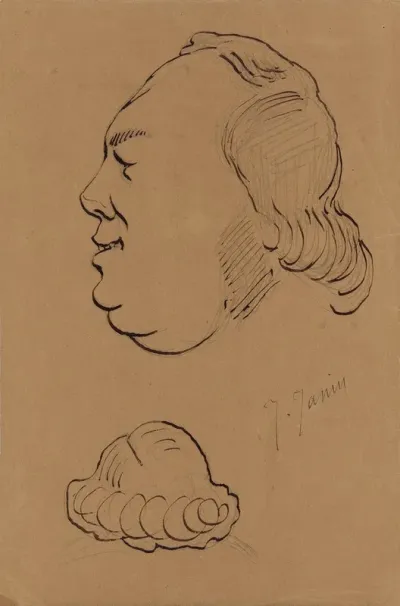 Caricature Of Jules Janin