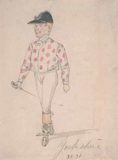 Caricature Of The County Yorkshire