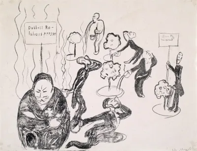 Caricature Of The Press
