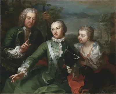 Carl Gustaf Tessin Ulla Sparre Af Sundby Samt Brita Stina Sparre