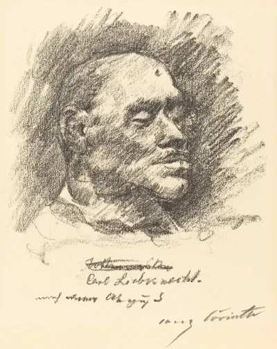 Carl Liebknecht Totenmaske Liebknechts