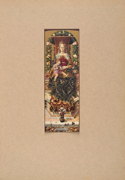 Carlo crivelli madonna della candeletta