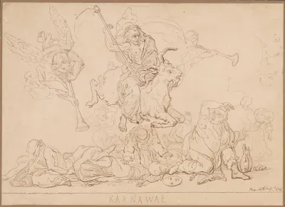 Carnival Allegorical Scene